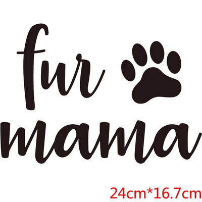 Suņu ķepu ielāpi apģērbam Siltuma pārneses uzlīmes apģērbiem DIY Graphic Perches Termoadhesivos Para Ropa Clorhing uzlīmes