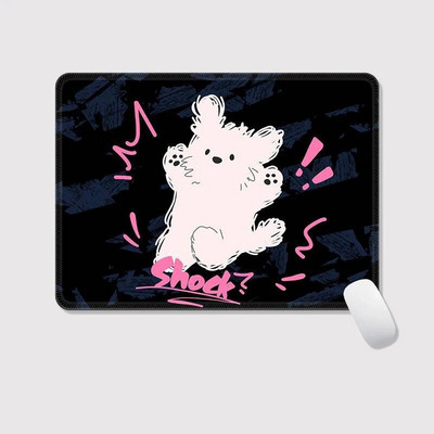 1 τμχ Cartoon Cat Dog Thickened Mouse Pad Gaming Πληκτρολόγιο ποντικιού για φορητό υπολογιστή Gamer Pad Αντιολισθητικό λαστιχένιο μαξιλαράκι γραφείου