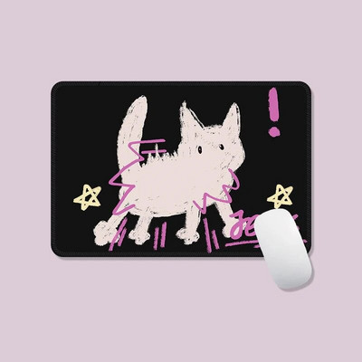 1 τμχ Cartoon Cat Dog Thickened Mouse Pad Gaming Πληκτρολόγιο ποντικιού για φορητό υπολογιστή Gamer Pad Αντιολισθητικό λαστιχένιο μαξιλαράκι γραφείου