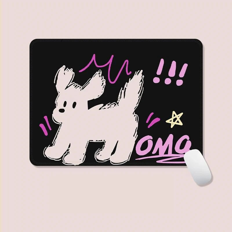 1 τμχ Cartoon Cat Dog Thickened Mouse Pad Gaming Πληκτρολόγιο ποντικιού για φορητό υπολογιστή Gamer Pad Αντιολισθητικό λαστιχένιο μαξιλαράκι γραφείου
