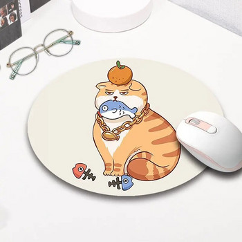 Kawaii Аксесоари за бюро Сладка анимационна подложка за мишка Cat Mause Pad Удебелена подложка за мишка Противоплъзгаща се подложка за настолни компютри за масата