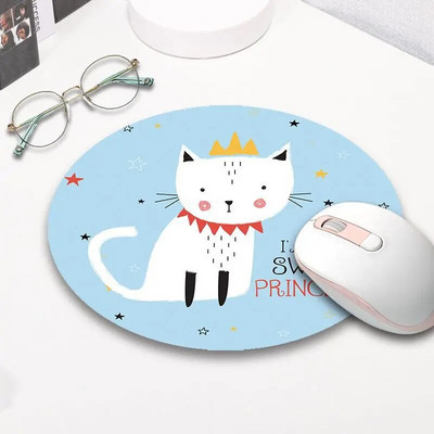 Kawaii rakstāmgalda aksesuāri Jauki multfilmu peles paliktņi kaķim Mause paliktņi biezs peles paklājiņš Pretslīdes galddatori galda paliktnis