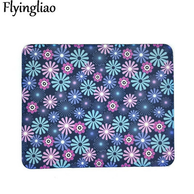 Red Flowers peles paliktnis rakstāmgalda paliktnis klēpjdatora peles paklājiņš birojam mājas datoram datora tastatūra Cute peles paliktnis, neslīdošs gumijas galda paklājiņš