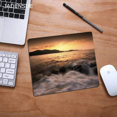 Jauks rakstāmgalda paliktnis spēļu ainava rakstāmgalda paklājiņi peles paliktnis klēpjdatora peles paklājiņš spēlētājiem Neslīdošs biroja datora tastatūras paliktnis