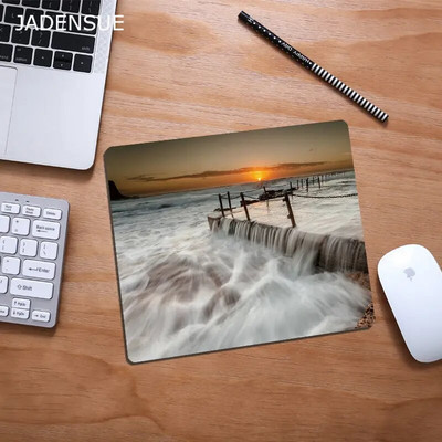 Jauks rakstāmgalda paliktnis spēļu ainava rakstāmgalda paklājiņi peles paliktnis klēpjdatora peles paklājiņš spēlētājiem Neslīdošs biroja datora tastatūras paliktnis