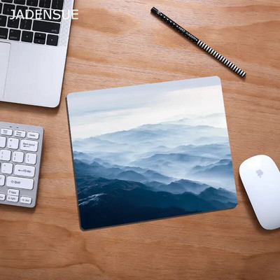 Jauks rakstāmgalda paliktnis spēļu ainava rakstāmgalda paklājiņi peles paliktnis klēpjdatora peles paklājiņš spēlētājiem Neslīdošs biroja datora tastatūras paliktnis