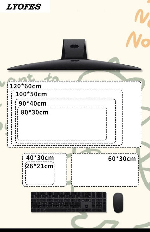 Biroja piederumi Galda paliktnis Cute Mouse Pad Rakstāmgalds Paklājiņi Klēpjdatora Peles Paklājiņš Kawaii Peļu Paklājiņš Pelēm Pele 22x18cm