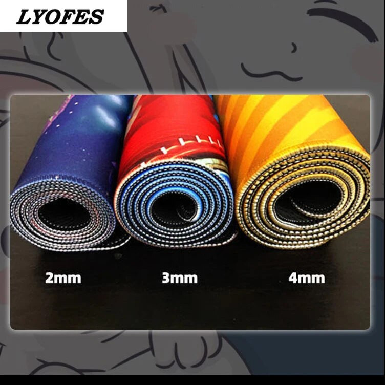 Biroja piederumi Galda paliktnis Cute Mouse Pad Rakstāmgalds Paklājiņi Klēpjdatora Peles Paklājiņš Kawaii Peļu Paklājiņš Pelēm Pele 22x18cm