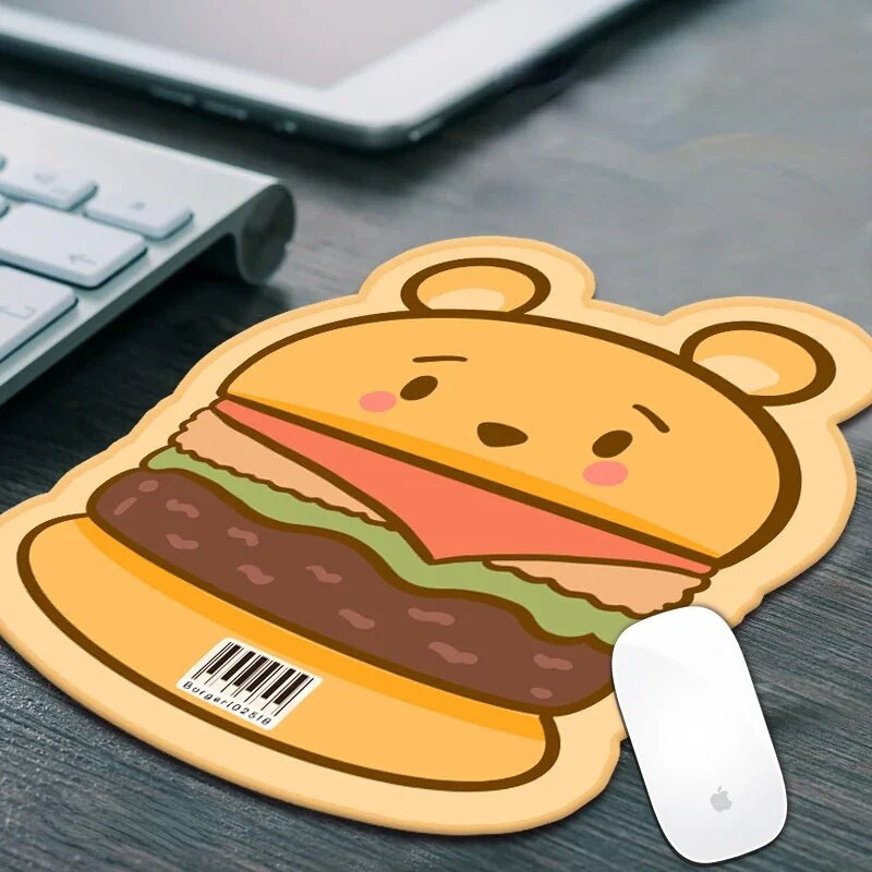 1 PC Alien Cartoon Foods Mouse Mat Αντιολισθητικό Mouse Pad Σχολικά είδη Αξεσουάρ γραφείου Σετ γραφείου