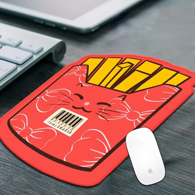 1 PC Alien Cartoon Foods Mouse Mat Αντιολισθητικό Mouse Pad Σχολικά είδη Αξεσουάρ γραφείου Σετ γραφείου