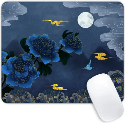 Bronzējošais ķīniešu stila peles paliktnis Profesionāls spēļu peles paklājiņš Ūdensizturīgs peles paliktnis, neslīdošs, gumijas pamatnes peles paliktņi 9,5x7,9 collas