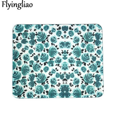 Purple Flower Nordic Style peles paliktnis spēlēm klēpjdatora datora galda paklājiņš Peļu paliktnis Rokas balsti Galda paklājiņš Biroja rakstāmgalda piederumi