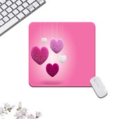 Peles paliktnis Cute Desk Aksesuāri Kawaii Small Mouse Pad Red Heart Mausepad Karikatūra Things to the Computer Gaming Mouse Mat