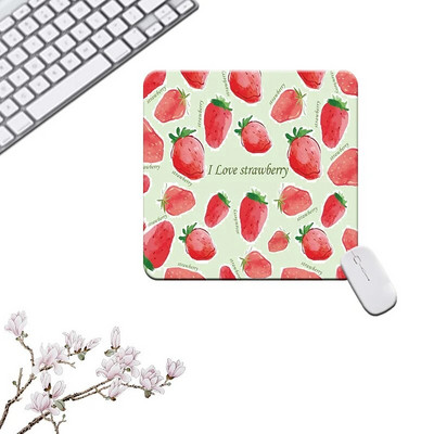 Peles paliktnis Cute Desk Aksesuāri Kawaii Small Mouse Pad Red Heart Mausepad Karikatūra Things to the Computer Gaming Mouse Mat