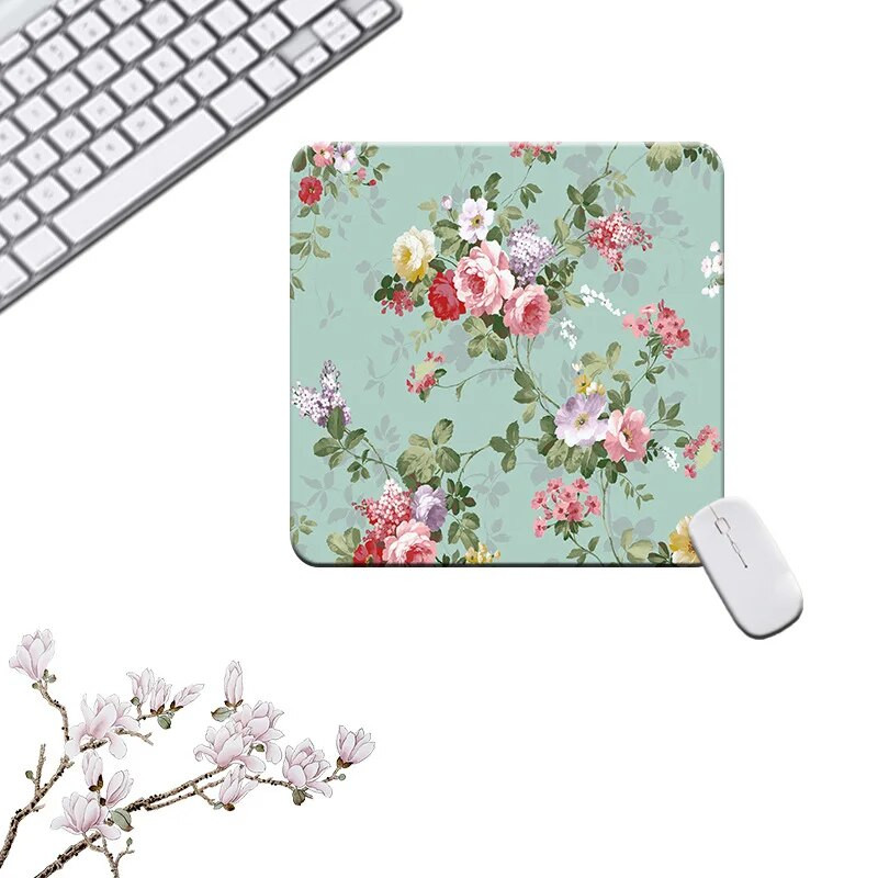 Peles paliktnis Cute Desk Aksesuāri Kawaii Small Mouse Pad Red Heart Mausepad Karikatūra Things to the Computer Gaming Mouse Mat