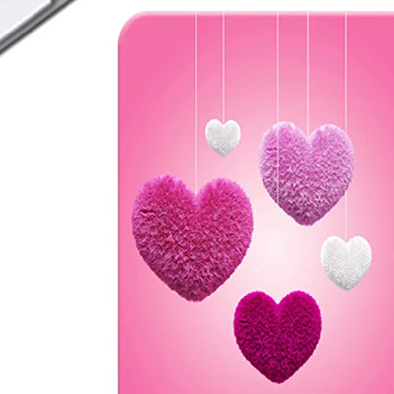 Peles paliktnis Cute Desk Aksesuāri Kawaii Small Mouse Pad Red Heart Mausepad Karikatūra Things to the Computer Gaming Mouse Mat