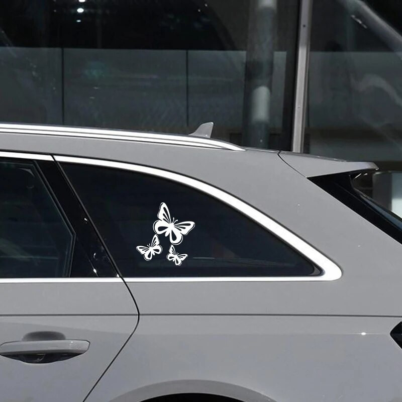 auto uzlīmes Butterfly vinly Uzlīme Auto auto piederumiem Styling Butterfly Decals auto dekorēšanas piederumi Decal