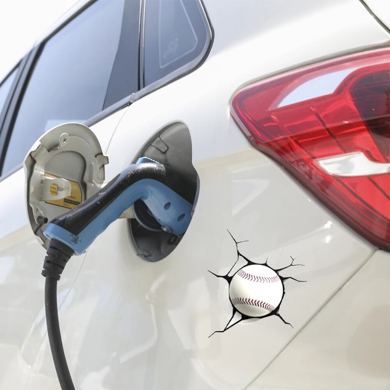 3D automašīnu uzlīme, beisbola sitiens, logs, automašīnas, automašīnas, motocikli, bamperis, logs, durvis, korpuss, ūdensnecaurlaidīgas uzlīmes, automobiļu aksesuāri.