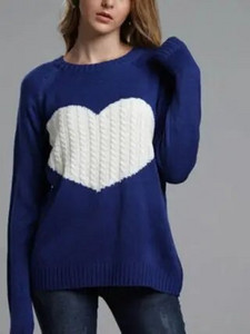 Fitshinling Heart lapiline naiste kampsun vabaaja õhuke pullover naiste riided kudum sügistalv armsad naiste kampsunid