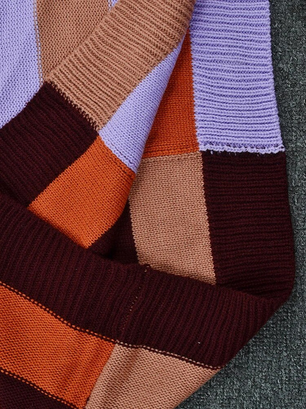 Fitshinling Casual Νέο 2023 Γυναικεία πουλόβερ Χειμερινά Ρούχα Ριγέ Λεπτά Μακρυμάνικα Κορυφαία Πλεκτά Μόδα Μπλούζες Μπλούζες Έκπτωση