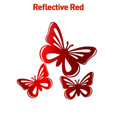 autokleebised Butterfly vinly Kleebis Autode autotarvikutele Stiil Butterfly Kleebised autode kaunistustarvikud Kleebis