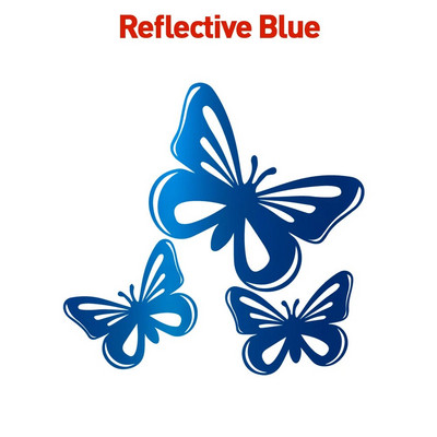 autokleebised Butterfly vinly Kleebis Autode autotarvikutele Stiil Butterfly Kleebised autode kaunistustarvikud Kleebis