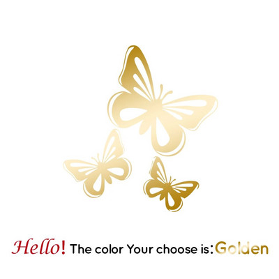 autokleebised Butterfly vinly Kleebis Autode autotarvikutele Stiil Butterfly Kleebised autode kaunistustarvikud Kleebis