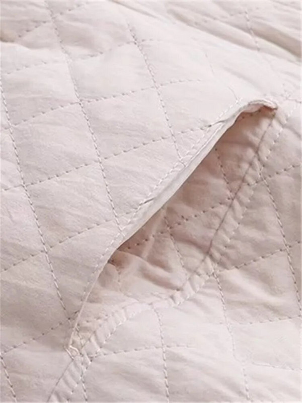 Nagy méretű női kabát tavaszi és őszi hosszú ujjú, menetes, csíkos állógalléros baseball kabát vékony szendvics felsőkkel