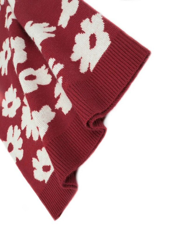 Fitshinling Πλεκτά λουλούδια Γυναικεία πουλόβερ πουλόβερ Χειμερινές μπλούζες Κορεάτικη μόδα μπλούζες Νέα σε πουλόβερ Γυναικεία πλεκτά ρούχα Έκπτωση