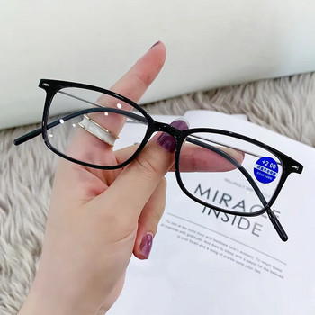 2023 Очила за четене против синя светлина Очила с пълна рамка за мъже и жени радиационна защита Квадратни оптични компютърни очила