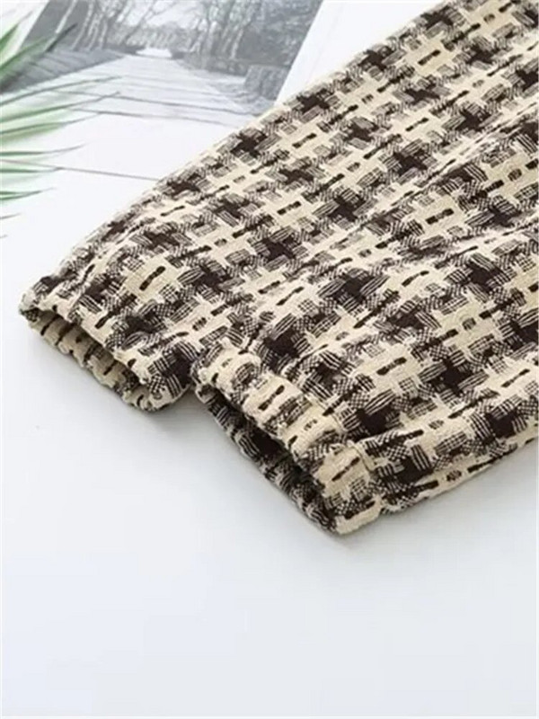 Liela izmēra sieviešu apģērbi rudens jaka ar garām piedurknēm, jaka ar rāvējslēdzēju, izgatavota no ziedu rūta un ādas šuvēm uz pleciem