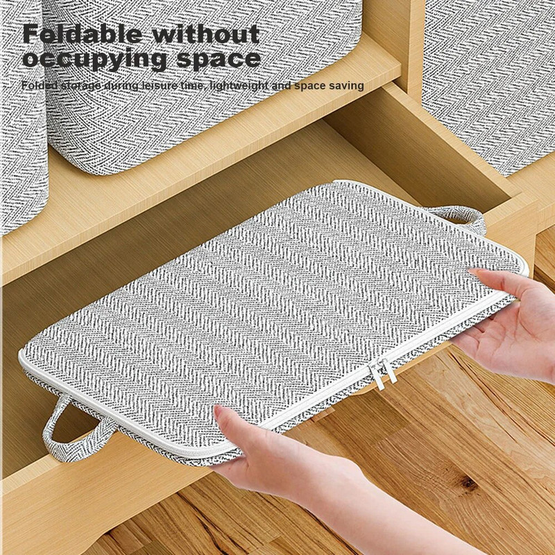 Чанта за съхранение на юргани с голям капацитет Спестяваща място чанта за опаковане на куфари за съхранение на юргани