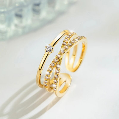 Sieviešu modes ģeometriski atvērti gredzeni aksesuāri melnbalts apaļš epoksīda spīdīgs disks sievietēm moderns zelta gredzens rotaslietas Labākās dāvanas