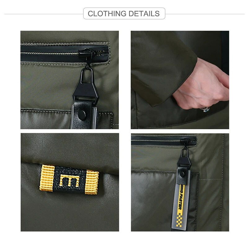 CEPRASK 2021 Νέο ανοιξιάτικο γυναικείο παλτό φθινοπωρινό παλτό μακρύ καπιτονέ μόδας Parka με κουκούλα υψηλής ποιότητας λεπτό βαμβακερό πανωφόρι