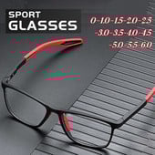 Ochelari unisex ultraușori din silicon TR sport pentru miopie, anti lumină albastră pentru bărbați, baschet, anti-vărsare, ochelari cu prescripție