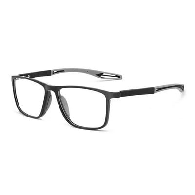 Ochelari unisex ultraușori din silicon TR sport pentru miopie, anti lumină albastră pentru bărbați, baschet, anti-vărsare, ochelari cu prescripție