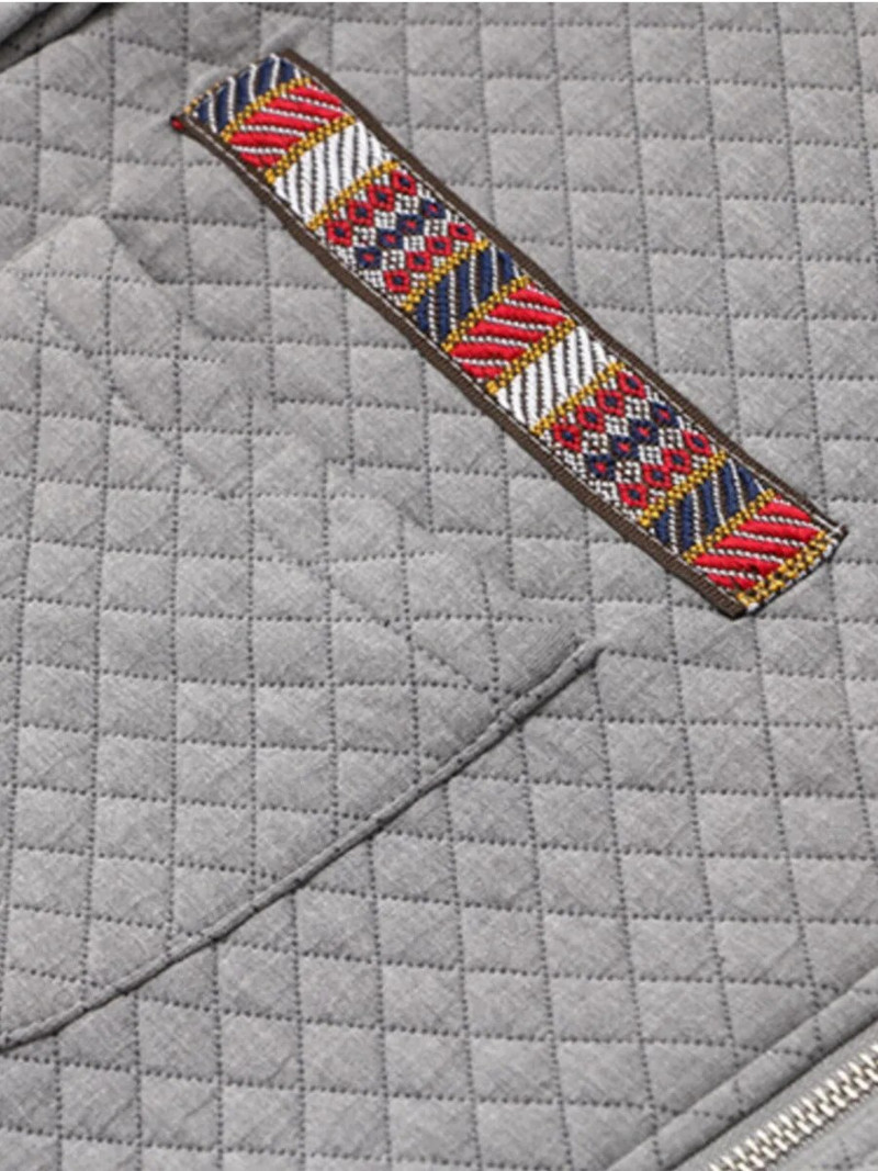 Γυναικείο μπουφάν Plus Size Φθινοπωρινό Χαλαρό Καπιτονέ παλτό με λεπτή λαιμόκοψη Γυναικεία εξωτερικά ενδύματα 6025