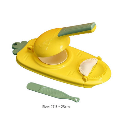 2 u 1 DIY knedle Skin Press Ručna mašina za modeliranje knedli Set kalupa za tijesto Stroj za prešanje Kalup za kuhinju