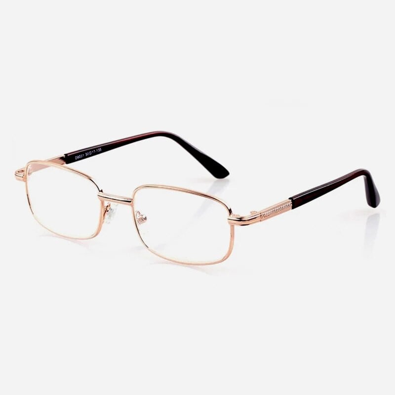 Ahora Men Glass Lens Metal Reading Γυαλιά Πρεσβυωπίας κατά της κούρασης Με 0 +0,5 0,75 1,0 1,25 1,5 1,75 2,0 2,5 2,75 3,0 έως 6,0