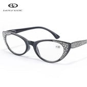 BEGREAT Diamond Cat Eye Reading Γυαλιά Γυναικεία Vintage Σκελετός Πολύχρωμη Σχεδιαστής Μόδα Presbyopic Γυαλιά Diopte+175 +225 +275