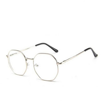 Мъжки винтидж анти синя светлина Минус очила Рамки с кръгла степен Дамски лещи за късогледство Очила за късогледство 0 -1,0 -1,5 -2,0 до -6,0