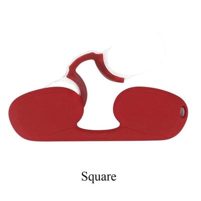 NONOR Γυαλιά ανάγνωσης τσέπης με κλιπ μύτης σιλικόνης για άνδρες Γυναικεία φορητά TR γυαλιά ανάγνωσης χωρίς πλαίσιο