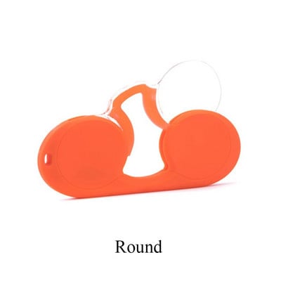 NONOR Γυαλιά ανάγνωσης τσέπης με κλιπ μύτης σιλικόνης για άνδρες Γυναικεία φορητά TR γυαλιά ανάγνωσης χωρίς πλαίσιο