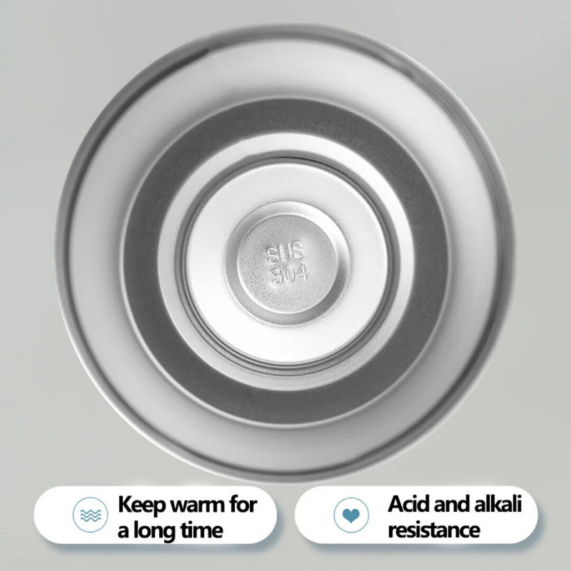 Namų lauko gėrimų indai 40OZ didelės talpos nerūdijančio plieno kavos puodelis automobilyje šiaudų vakuuminėje kolboje nešiojamas vandens butelis su rankena