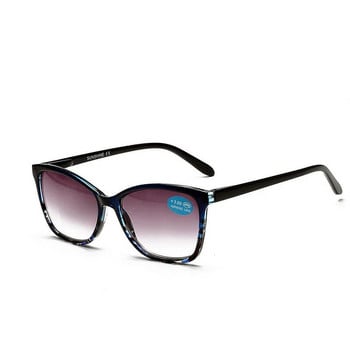 Флорални слънчеви очила за четене Дамски слънчеви очила с кафяви лещи Очила за пребиопия Очила, очила с диоптър +1,0 до +4,0