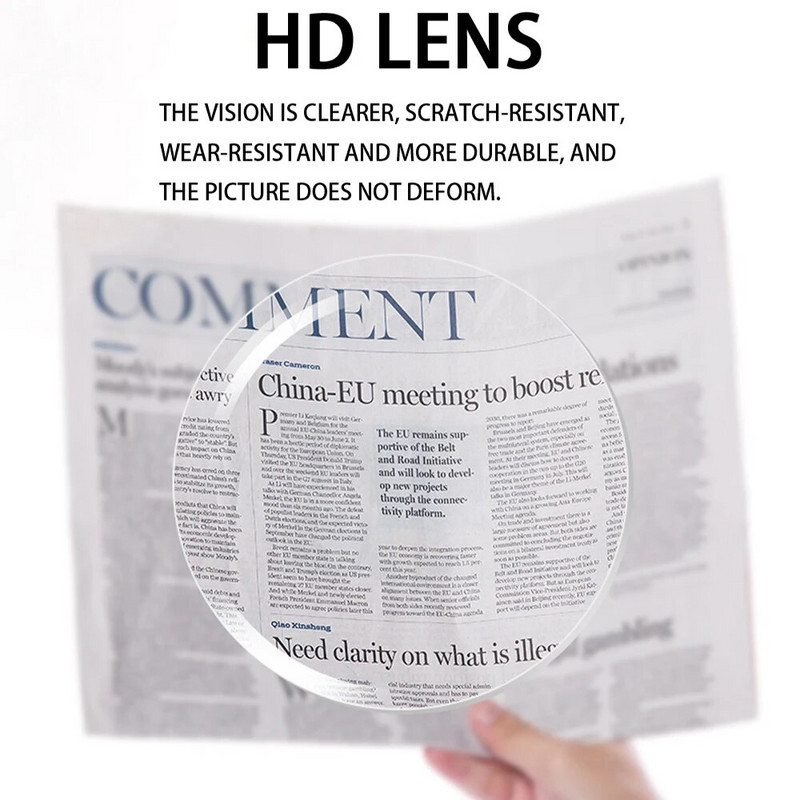 Henotin Stilīgas, kvalitatīvas lasīšanas brilles, apaļš rāmis, atsperu eņģes Lasītāji Modes vīriešu un sieviešu brilles lasīšanai