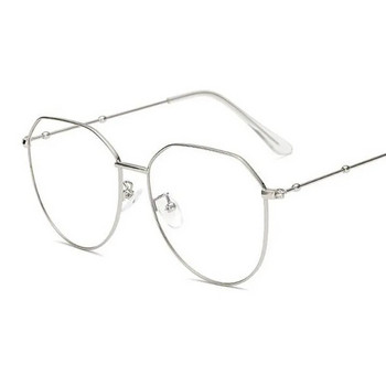 Metal Irregular Polygon Myopia Glasses Γυναικεία Ανδρικά Συνταγογραφούμενα Γυαλιά Γυαλιά -0,5 -0,75 -1 -1,25 -1,5 -2 -2,5 -3 -3,5 -4