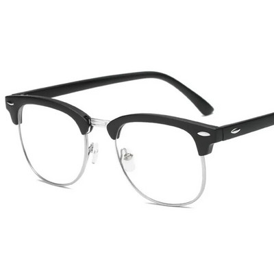 -1 -1.5 -2 -2.5 -3 -3.5 -4 -4.5 -5 -5.5 -6 Ochelari optici cu memorie pentru miopie Finisați cu jumătate de cadru Bărbați Femei Ochelari de vedere miop