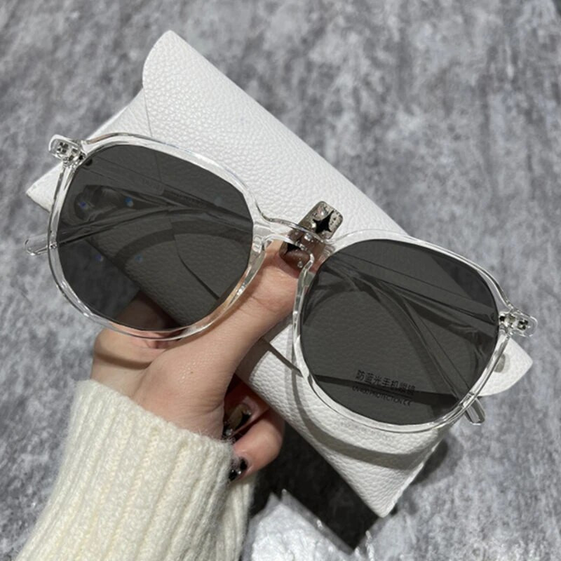 Pretzilās gaismas krāsas maiņas vienkāršas brilles pret radiāciju ultravioleto staru brilles unisex redzes kopšanas brilles briļļu rāmis