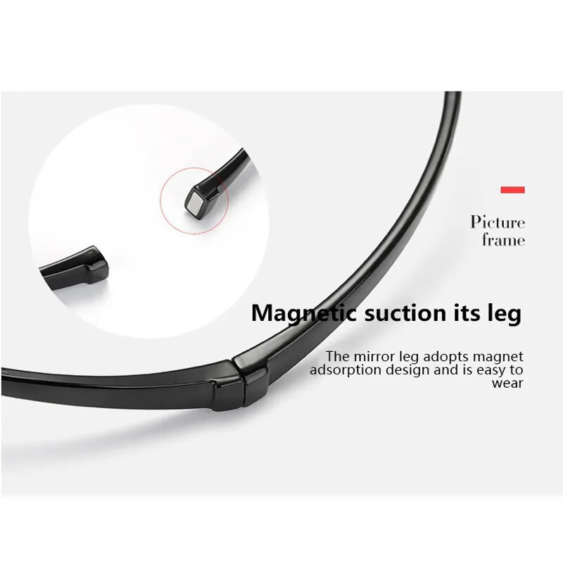 Dioptrit suurendavad prillid, naiste meeste magnetilised rippuvad kaela presbüoopilised prillid nägemise hoolduse magnetiga lugemisprillid